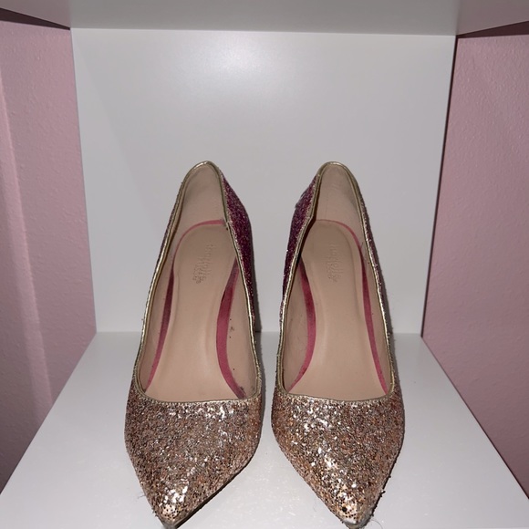 Pink and gold glitter heels ✨ - Picture 2 of 3